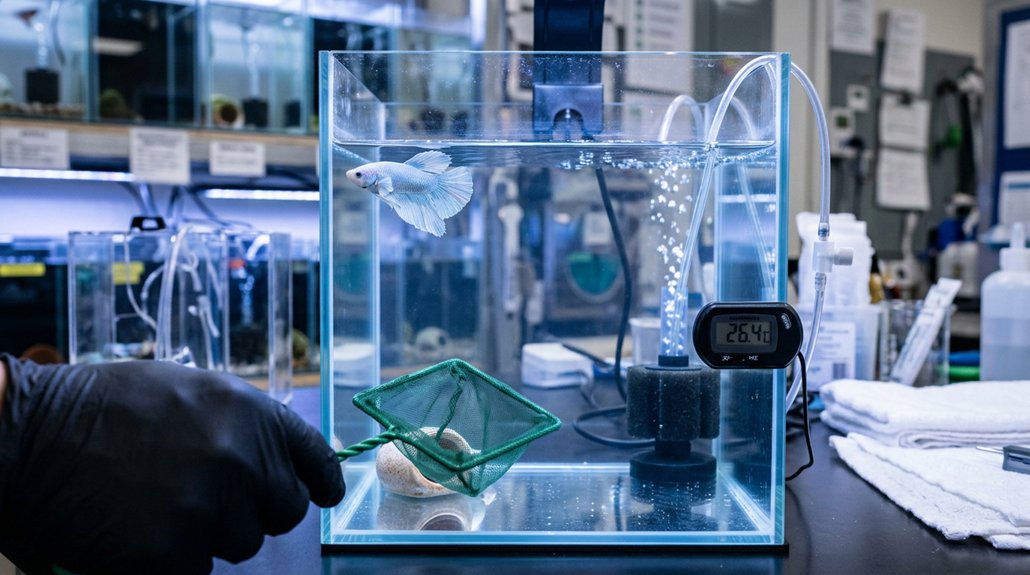 isolated hospital tank monitoring