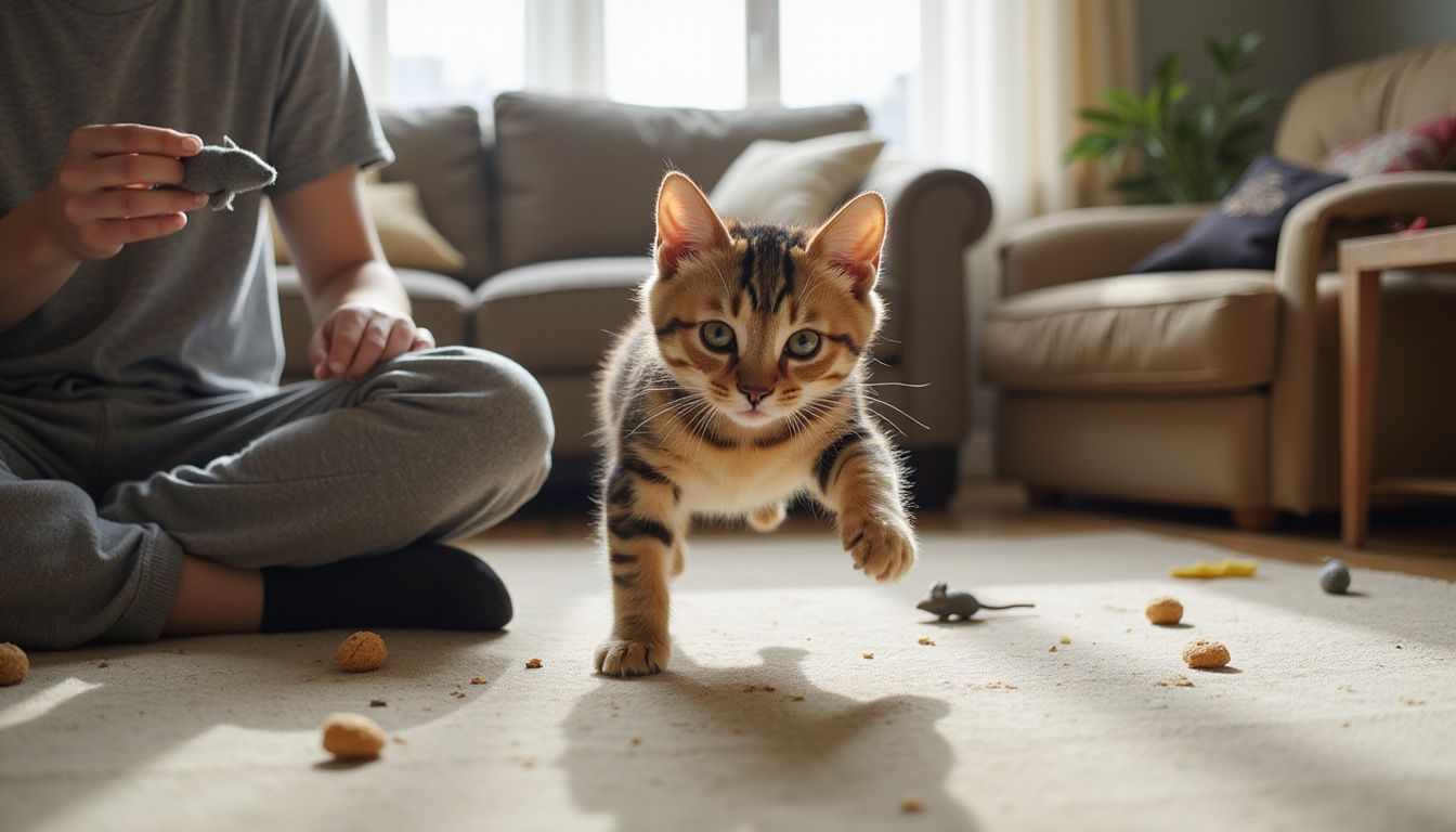 kitten training and behavior how to set a daily routine and stop play biting 437208126