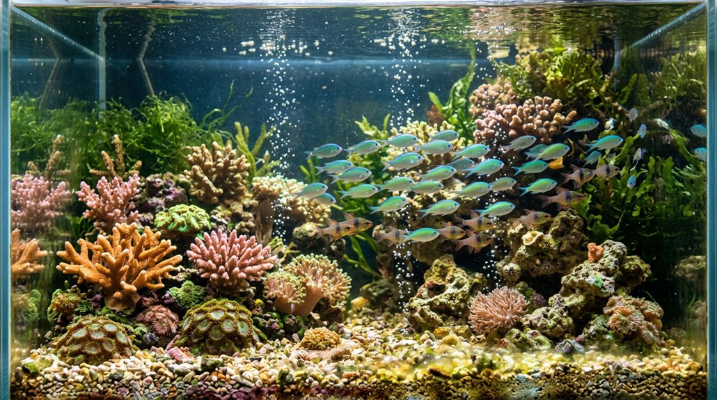 low biofilm plant dependent aquarium