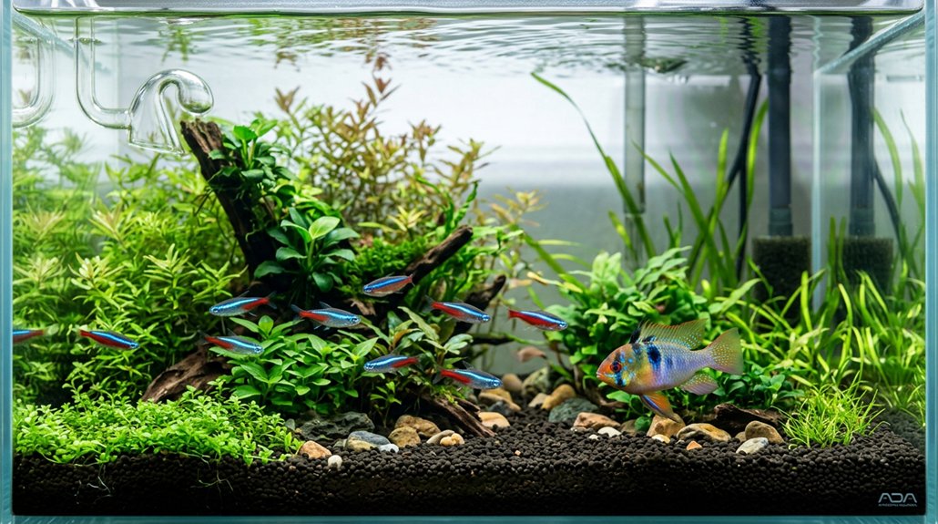 maintain clear balanced aquarium water