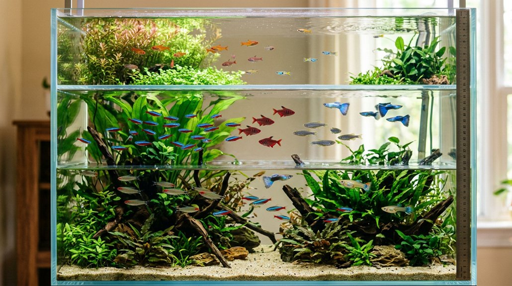 match fish to tank size