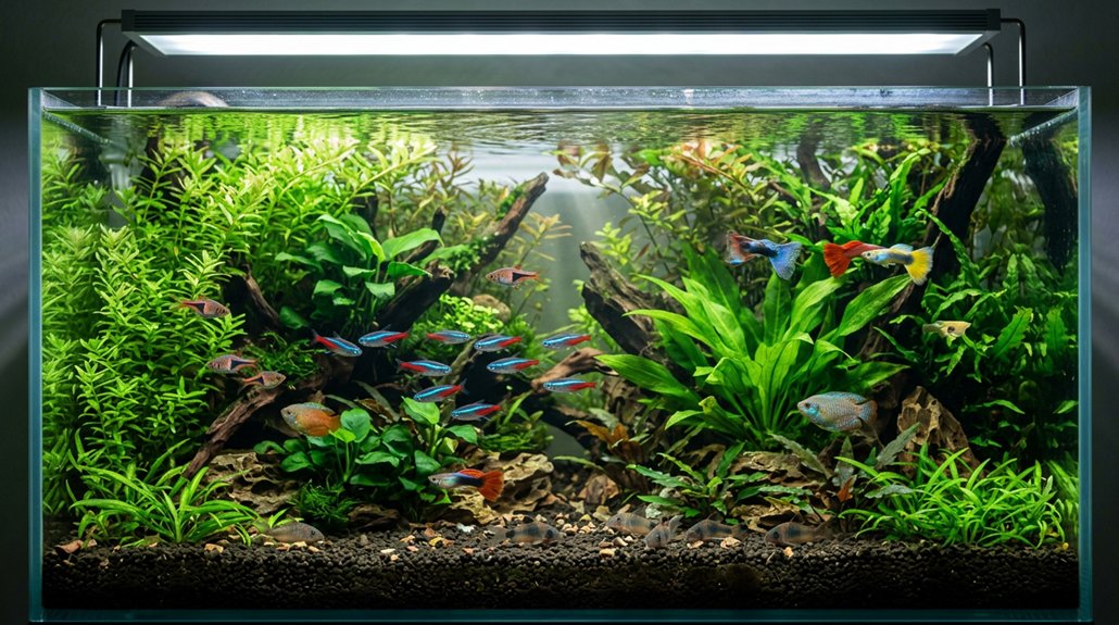 match lighting to tank size