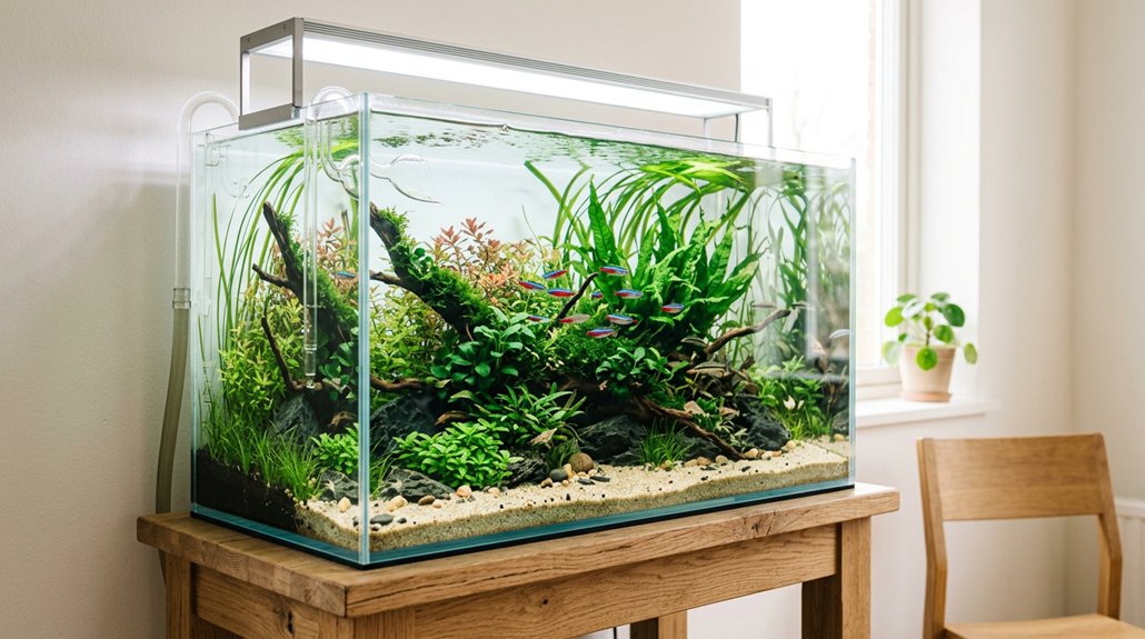 match tank size to species