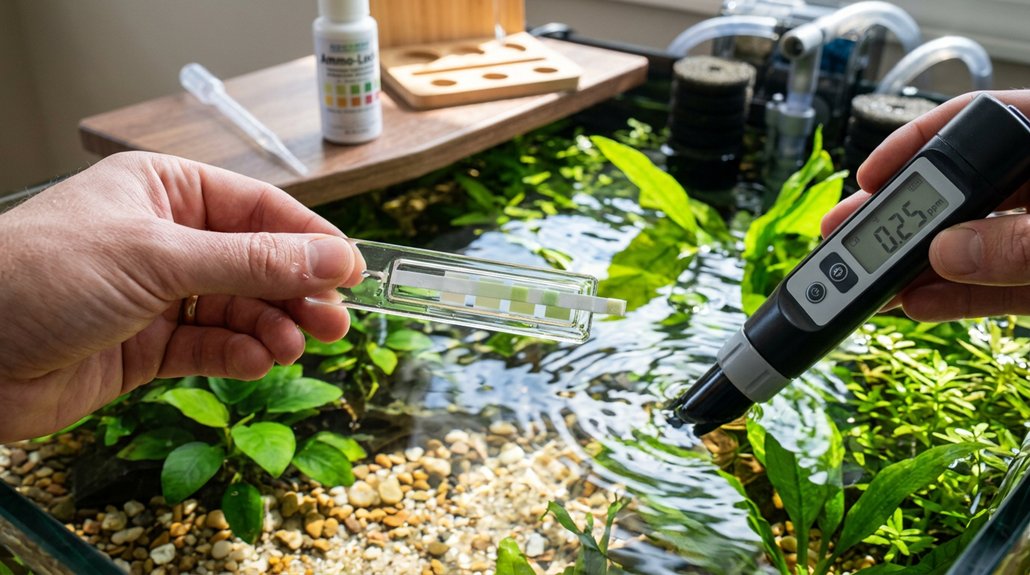 measure ammonia maintain zero