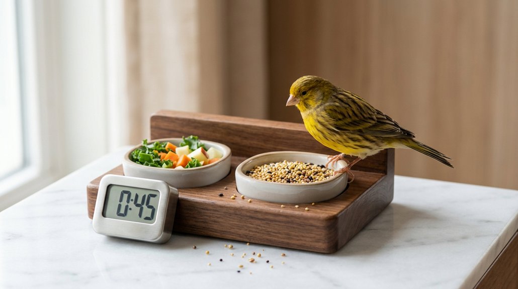 measure portions discard perishables