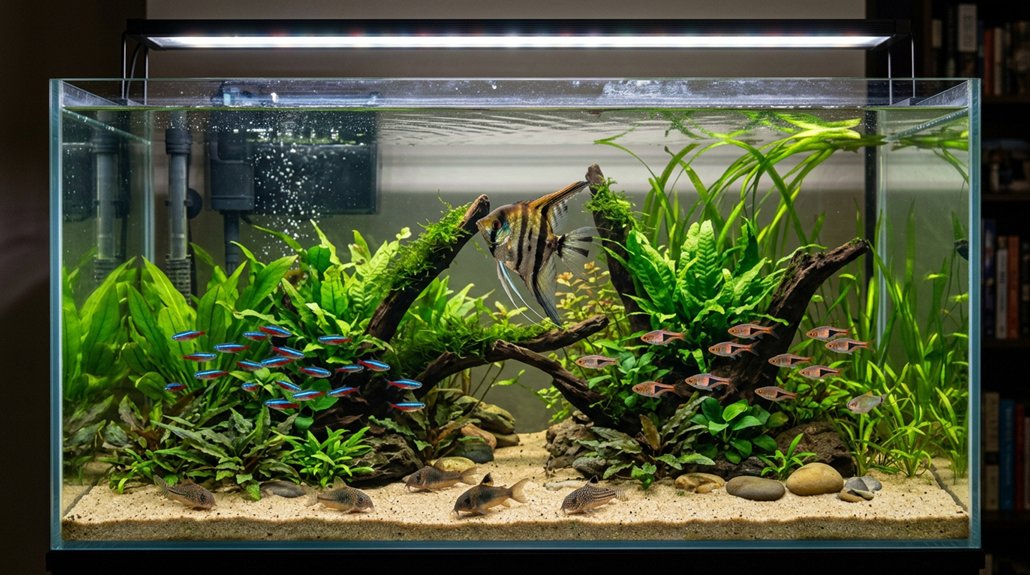 midwater rocky layered cichlid communities