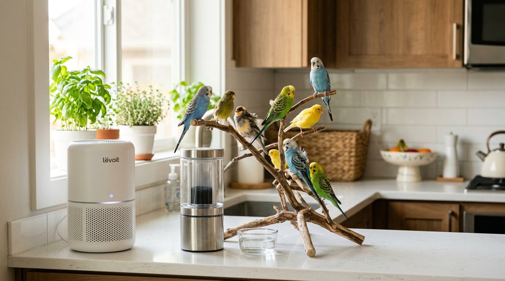 How to Control Odor and Mess With Pet Birds