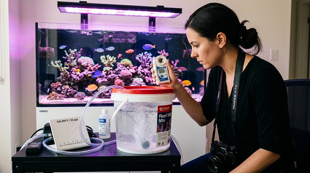 mix ro di saltwater accurately