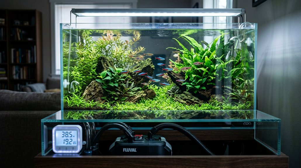 monthly aquarium operating costs