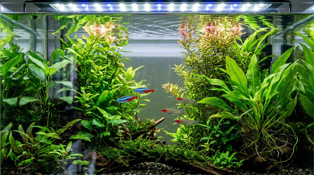 optimal par controlled aquarium lighting