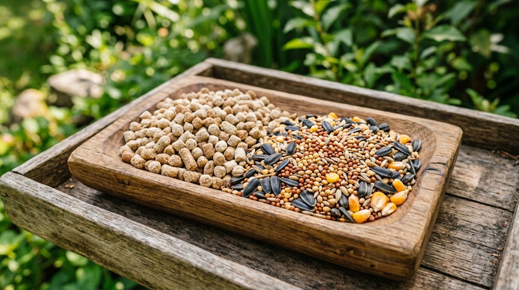 pellet based balanced diet guidance