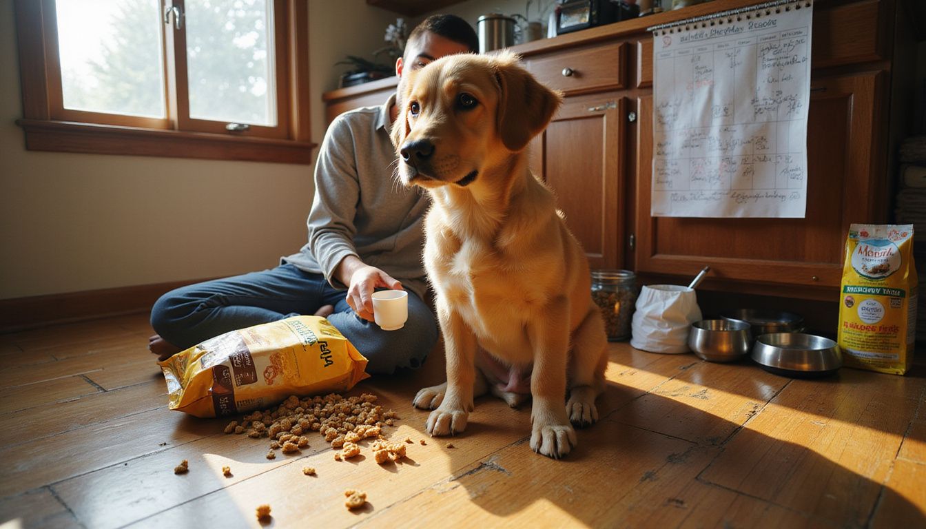 puppy feeding guide 101 how much to feed2C best schedules2C and toxic foods 437028816
