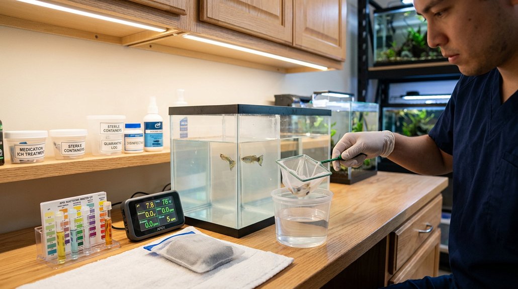 quarantine treat monitor confirm recovery