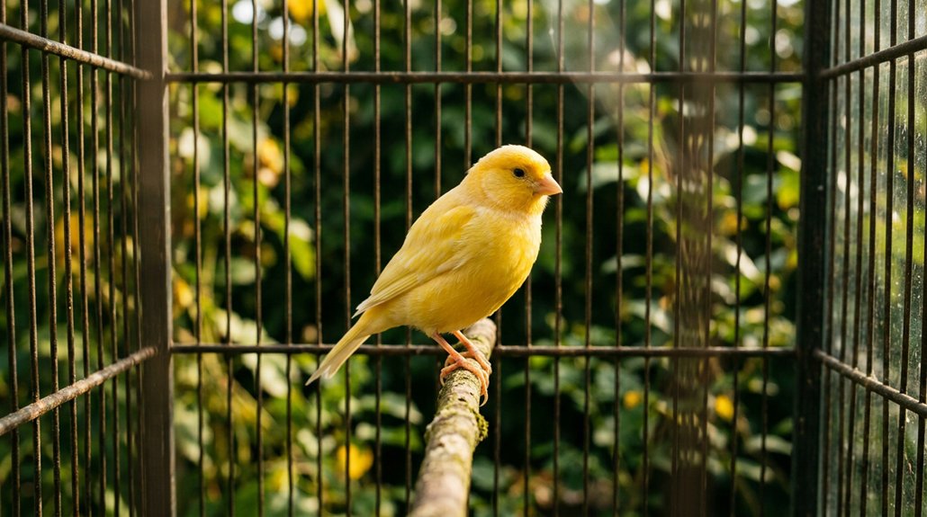 quiet low maintenance singing bird