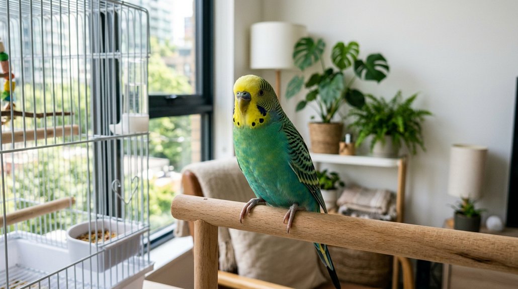quiet small adaptable companion birds