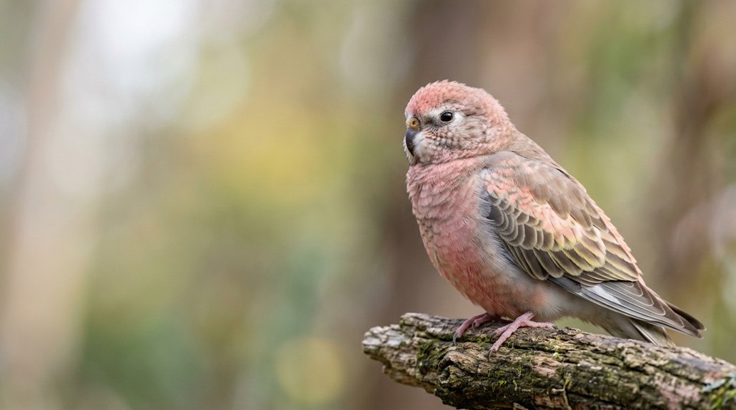 quiet small gentle parrots