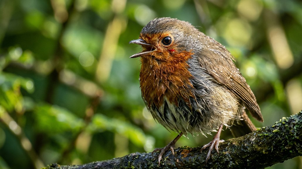 respiratory distress in birds
