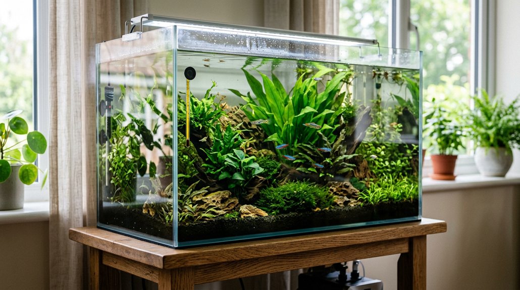 room temperature dictates tank heat