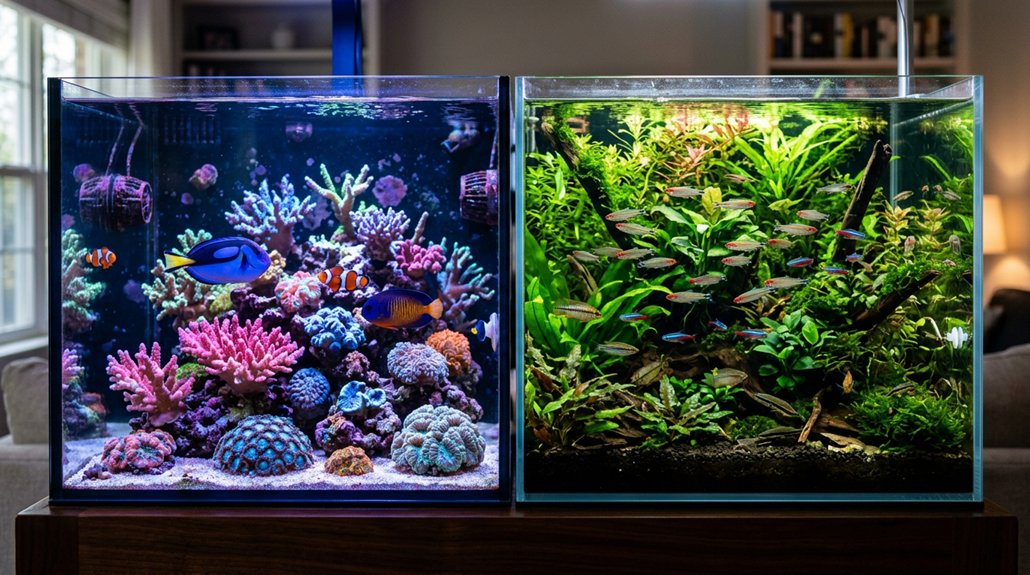 saltwater tanks demand complexity