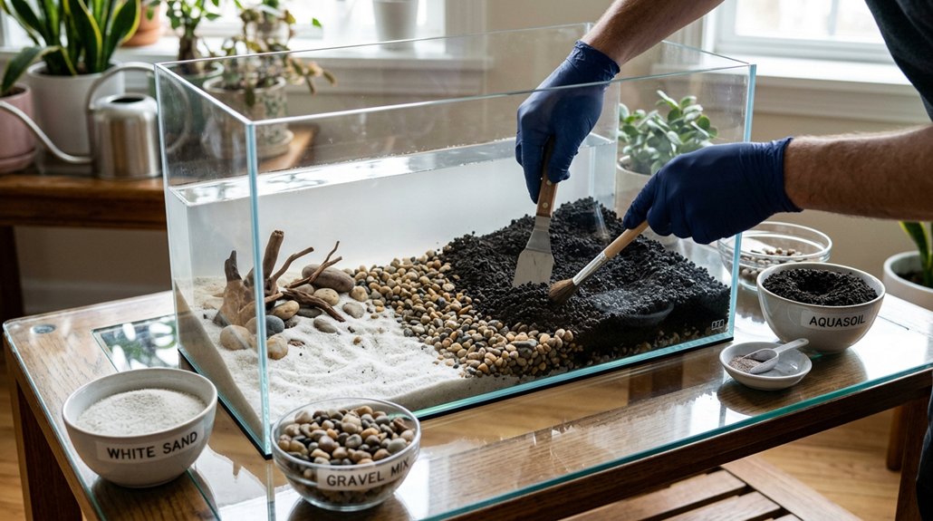 selecting proper aquarium substrate