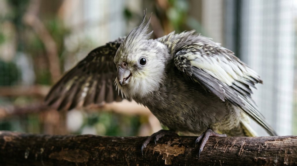 signs of avian fear