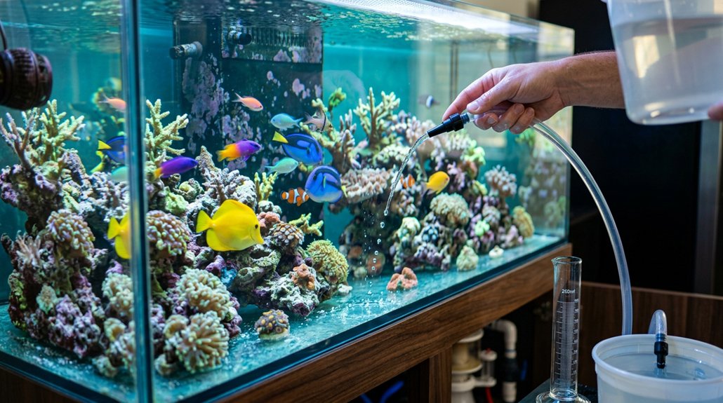 slow controlled saltwater replacement