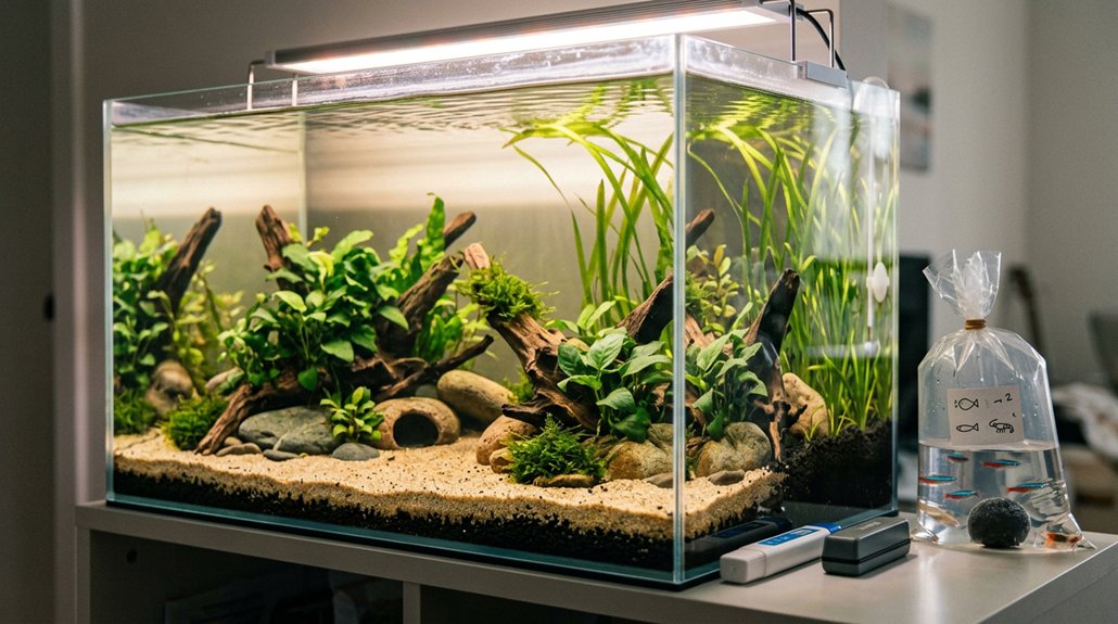 slow monitored biofilter focused stocking