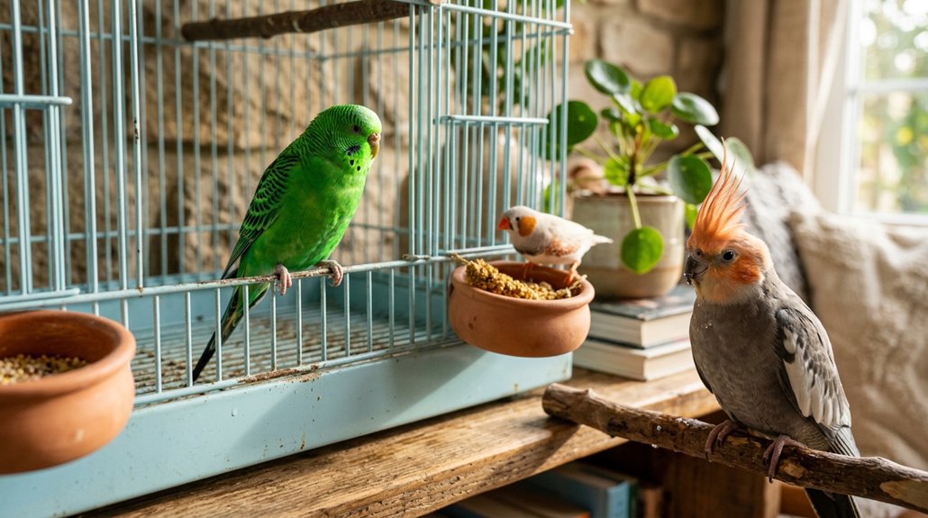 small birds varied social needs