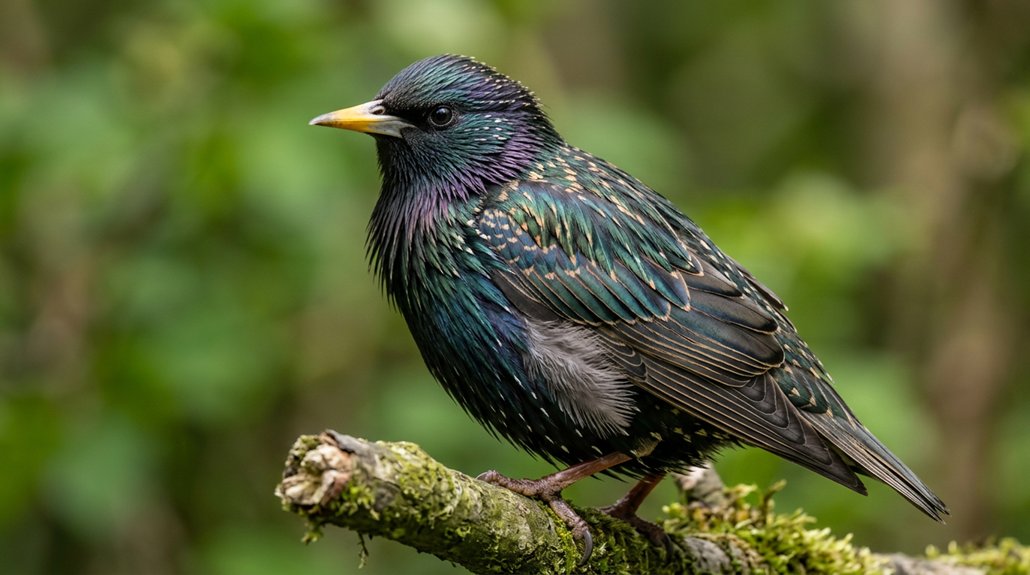 smooth clean well aligned feathers