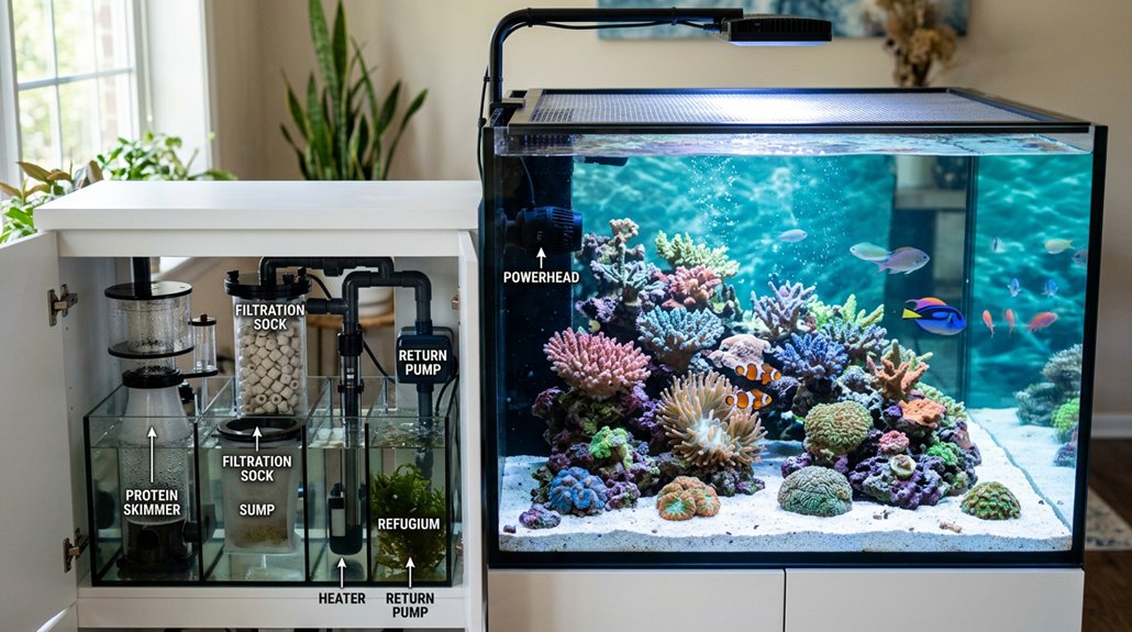 step by step saltwater aquarium setup
