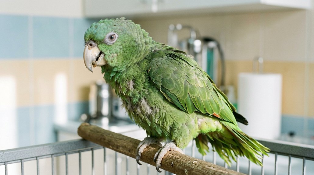 subtle signs of avian illness
