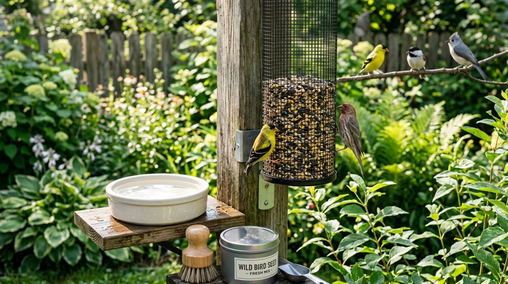 support birds year round needs