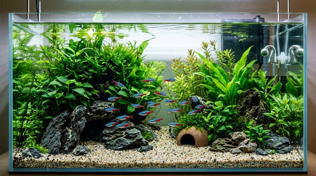tank cleaning depends on stocking