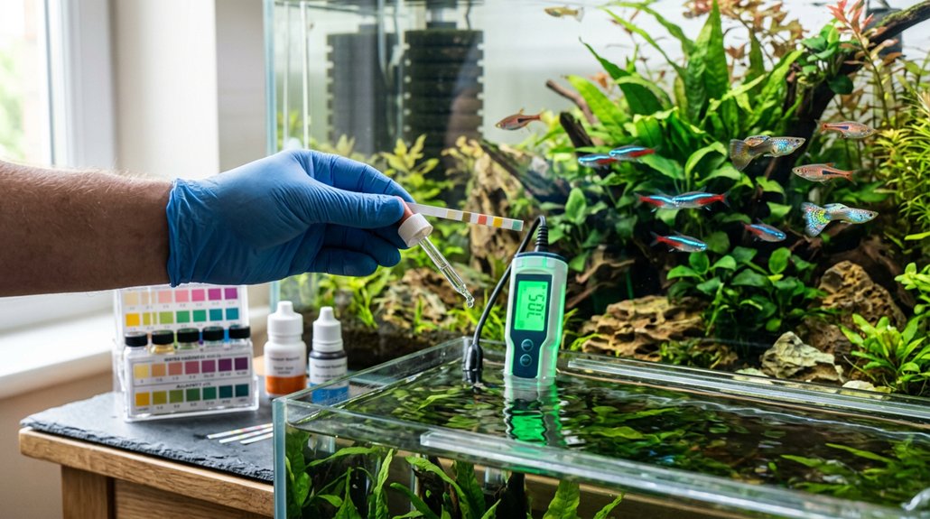 test ph gh kh regularly