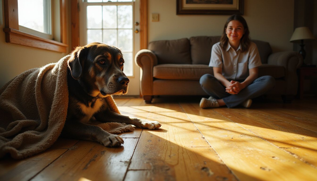 training a rescue dog how to build confidence and overcome past trauma 437058179