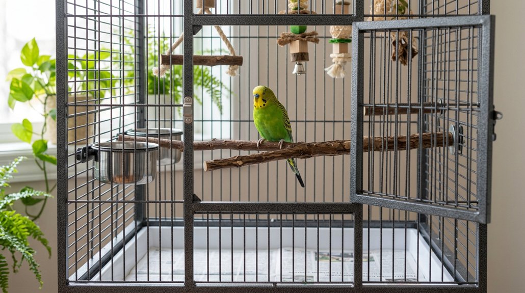 use stainless steel cages