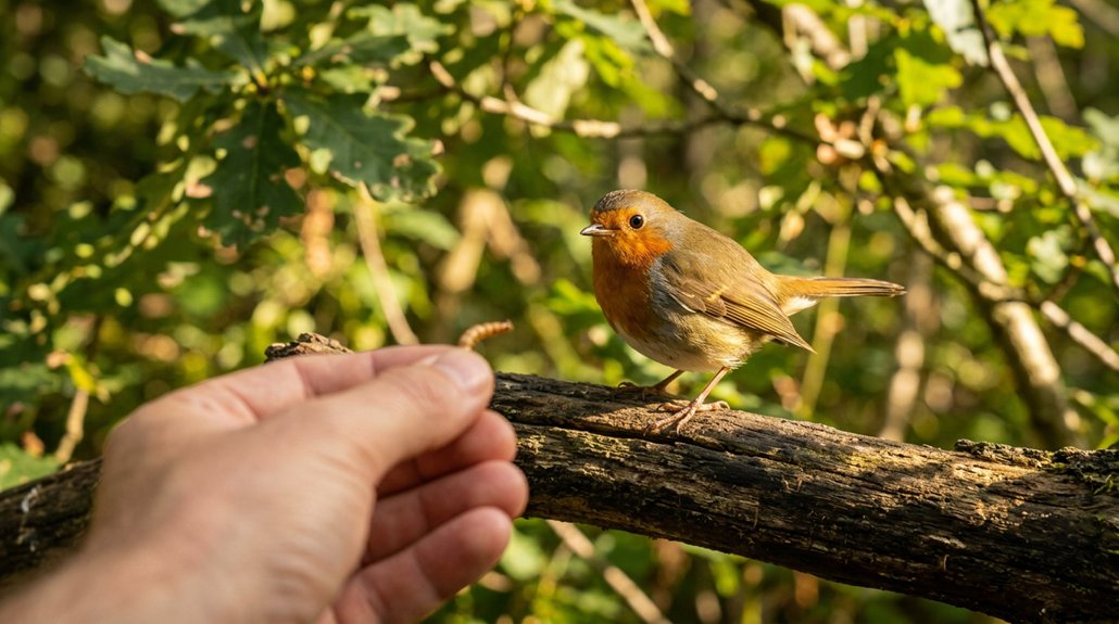 use treats to build trust
