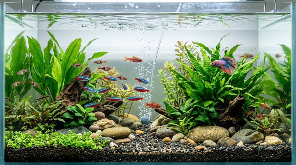 weekly partial water changes