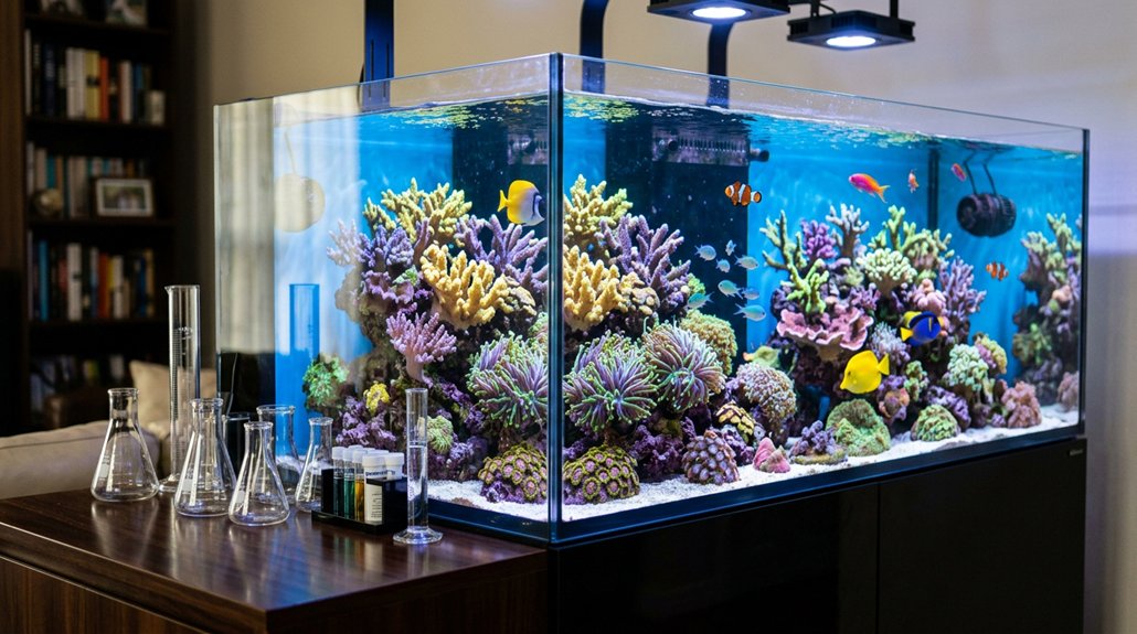 weekly testing biweekly water changes